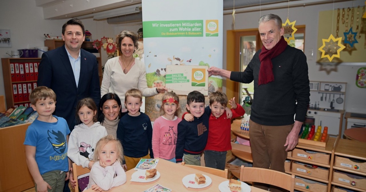 Veldener Kinderg&auml;rten und Horte feiern 10- j&auml;hriges Bio-Jubil&auml;um