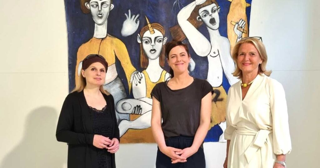 Land in Sicht &ndash; Ina Riegler im Kunstbahnhof W&ouml;rthersee