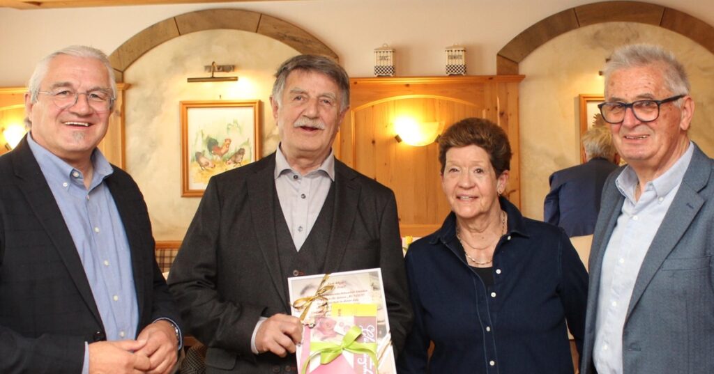 Der Obmann des Pensionistenverbandes Velden, Josef Juch,  wurde 80 Jahre jung!