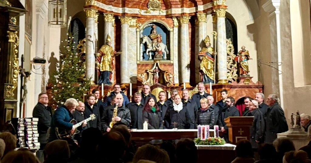 Adventsingen des MGV Lind ob Velden in der Pfarrkirche Lind ob Velden!