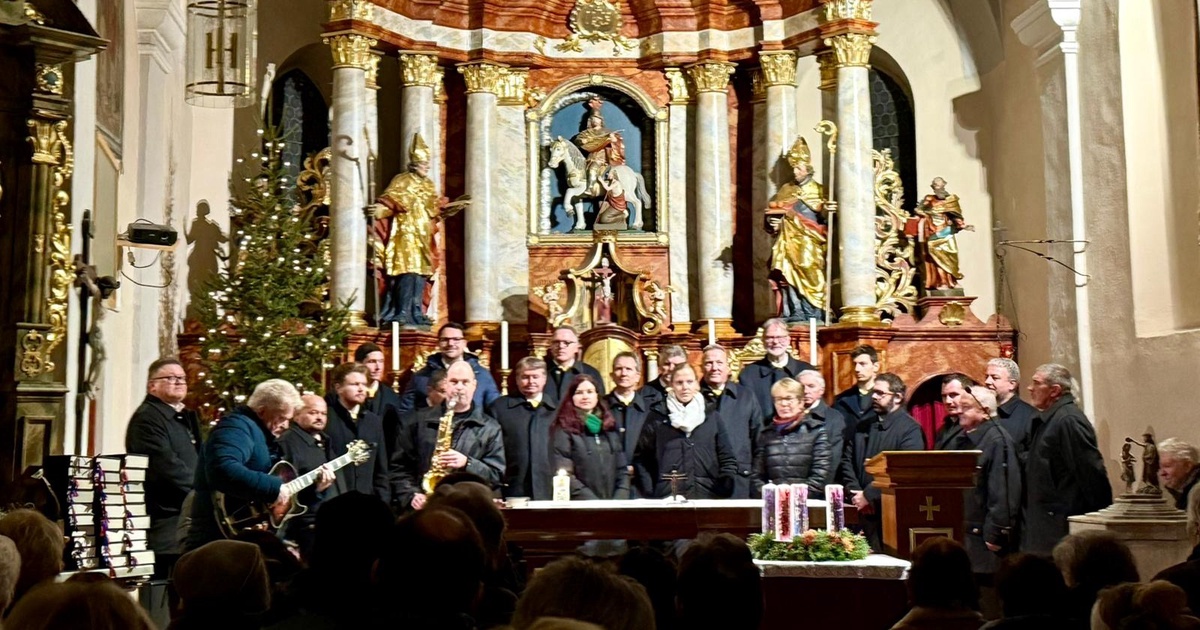 Adventsingen des MGV Lind ob Velden in der Pfarrkirche Lind ob Velden!