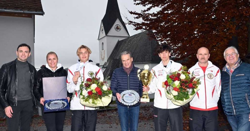 Noch vorm Lockdown: Herzlicher Empfang der St. Egydener EM-Helden!