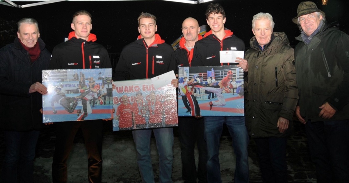 St. Egyden feiert seine Kickbox-Helden!