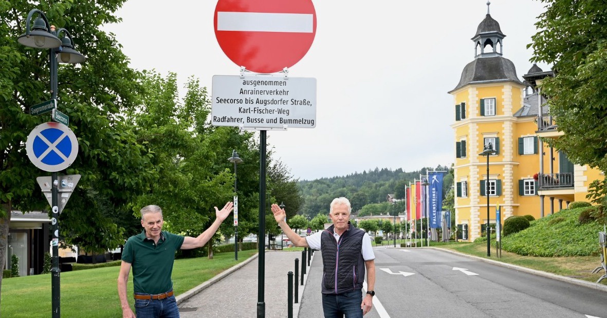 Verkehrsberuhigung Velden &ndash; Seecorso!