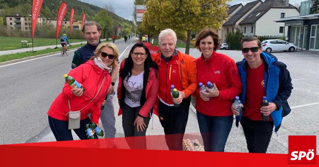 Landesr&auml;tin Sara Schaar und die SP&Ouml; Velden