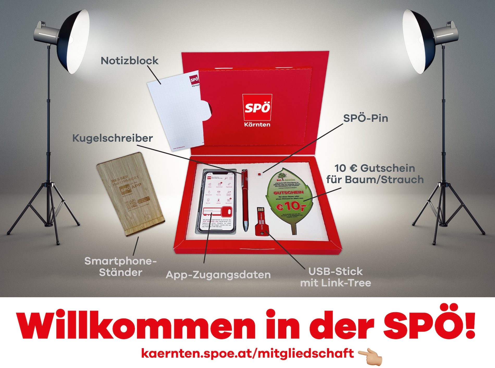 SPÖ Kärnten Mitgliedschaft